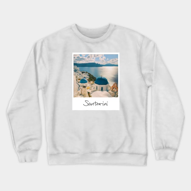 Santorini Crewneck Sweatshirt by greekcorner